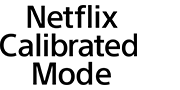 Siglă Netflix Calibrated Mode