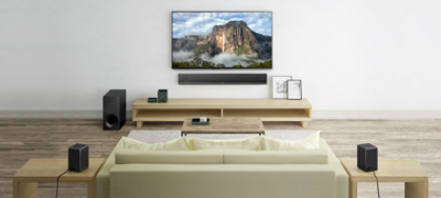 Imagine cu Bară de sunet pe 2.1 canale cu Wi-Fi&reg;/Bluetooth&reg;