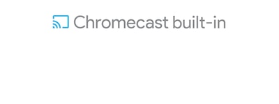 Sigla Chromecast built-in