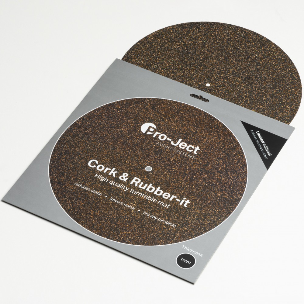 Pro-Ject Cork & Rubber it lemezalátét 1mm-es - Audiocentrum