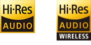 Sigle Hi-Res Audio și Hi-Res Audio wireless