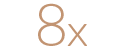 8x