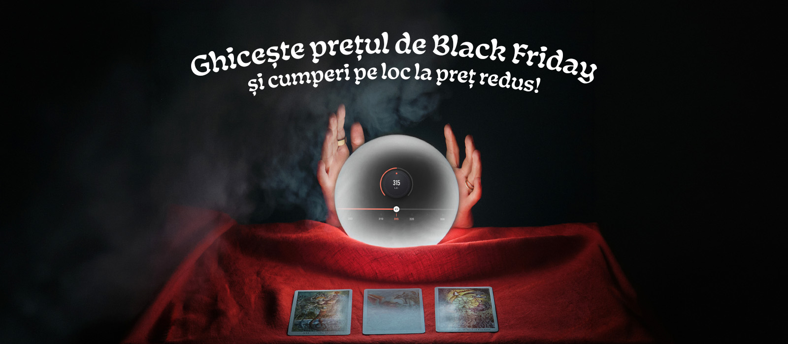 Ghiceste pretul de Black Friday si cumperi pe loc la pret redus!