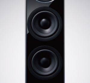 Graphic of 16cm Low-distortion Long-stroke Woofer