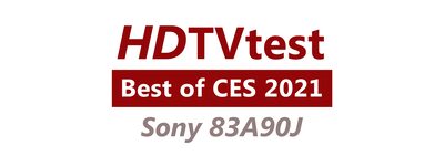 Sigla HDTVtest Cele mai bune produse de la CES 2021 pentru BRAVIA 83A90J