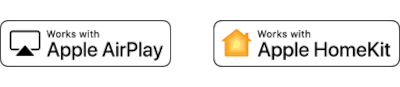 Sigle Apple AirPlay și Apple HomeKit