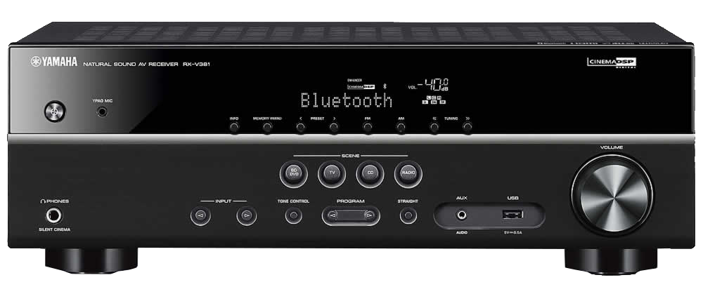Receiver Yamaha RX-V381 la AVstore.ro
