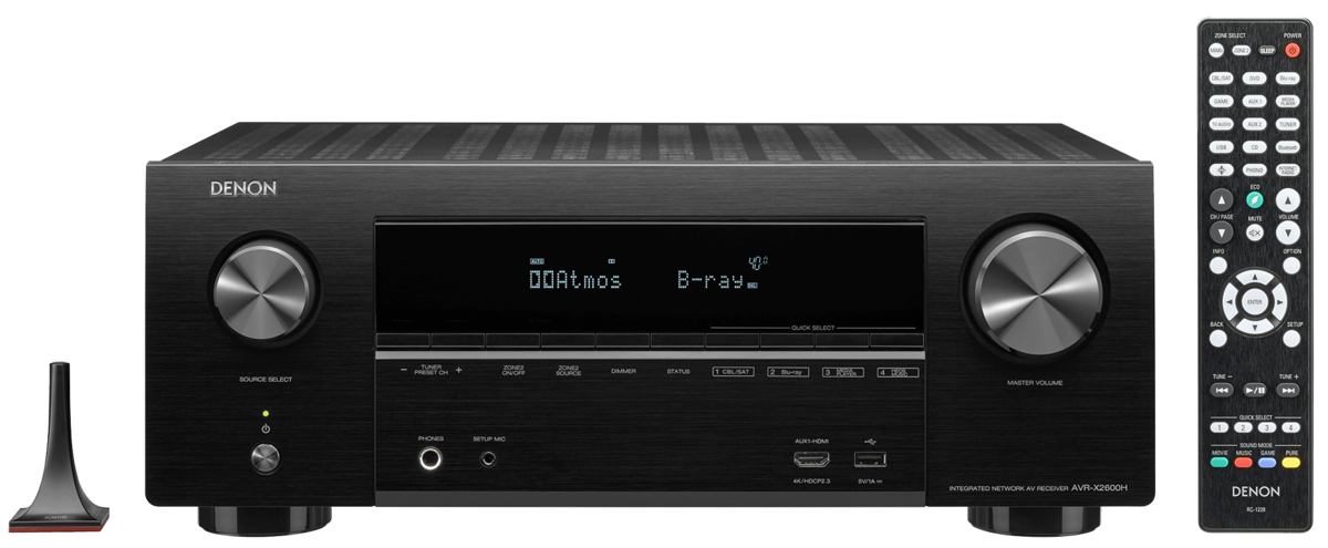 Receiver Denon AVR-X2600H la AVstore.ro
