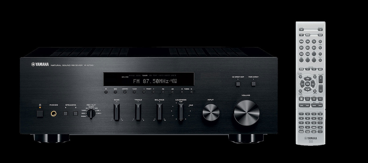 YAMAHA A-S701SL Natural Sound Integrated Stereo Amplifier (Silver