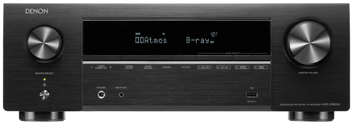 DENON AVR-X1800H AVレシーバー Receiver Denon AVR-X1800H la AVstore.ro