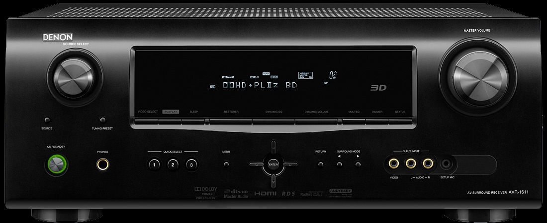 アンプ DENON AVR-1611 Receiver Denon AVR-1611 la AVstore.ro