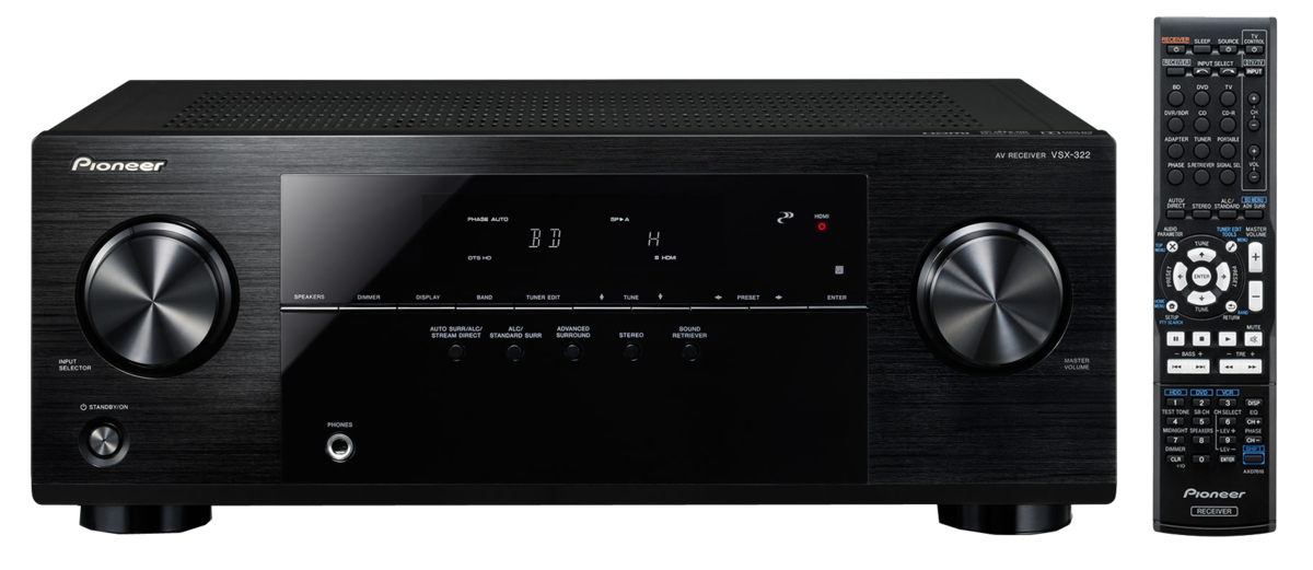 Receiver Pioneer VSX-322-K la AVstore.ro