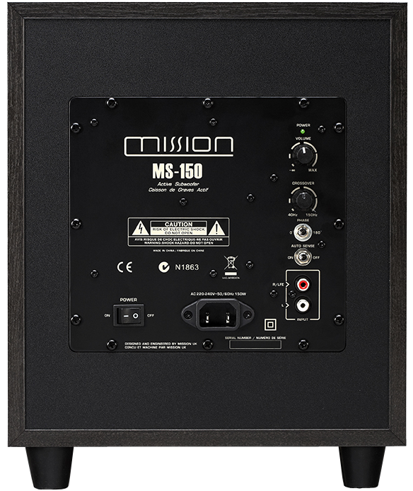 mission ms 200 subwoofer