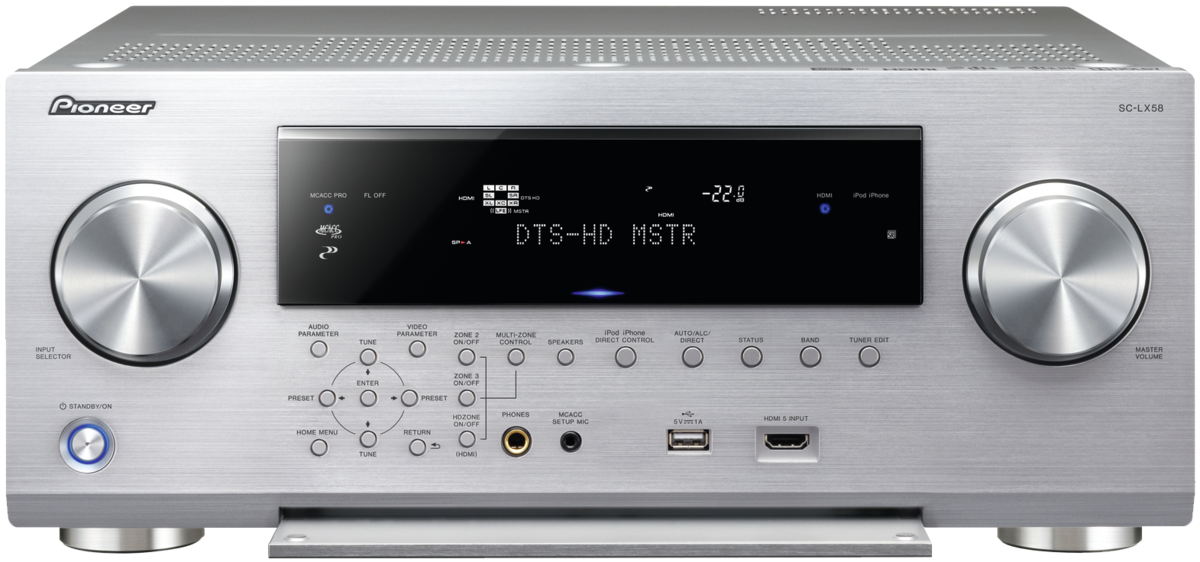 Receiver Pioneer SC-LX58 la AVstore.ro