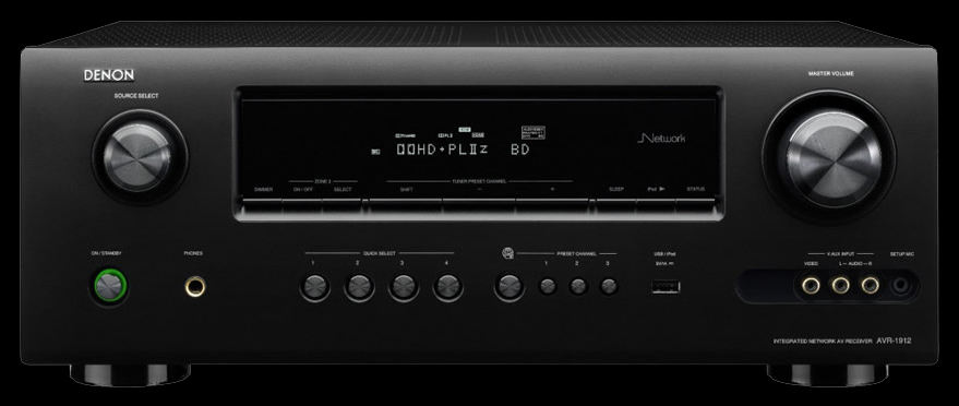 ＤＥＮＯＮＡＶＲ−1912 Denon AVR-1912 7.1 Channel Networked A/V Receiver Preview
