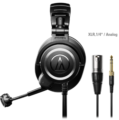 Casti PC/Gaming Audio-Technica ATH-M50xSTS Analog Negru la AVstore.ro