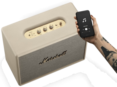 【ほぼ新品】Marshall WOBURN III Marshall Woburn III Bluetooth Speaker - Black : Amazon.com.be