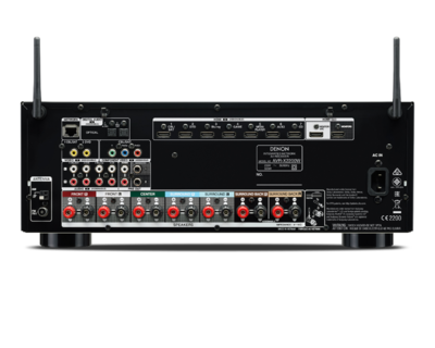 Receiver Denon AVR-X2200W Black la AVstore.ro