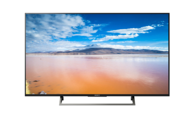 TV SONY BRAVIA 49XE8077, 123cm, 4K, HDR, Android TV, rama argintie