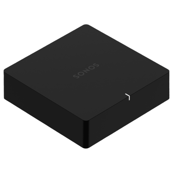 DAC-uri,  Streamer audio Sonos Port, WiFi, AirPlay 2, pentru sisteme Hi-Fi si multiroom, Negru, avstore.ro