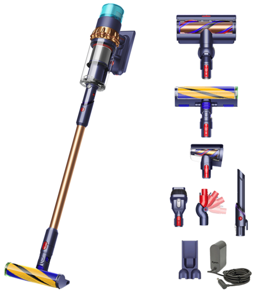 Aspirator vertical fara fir Dyson - Gen5 Detect Absolute (Albastru de Prusia/Cupru intens)