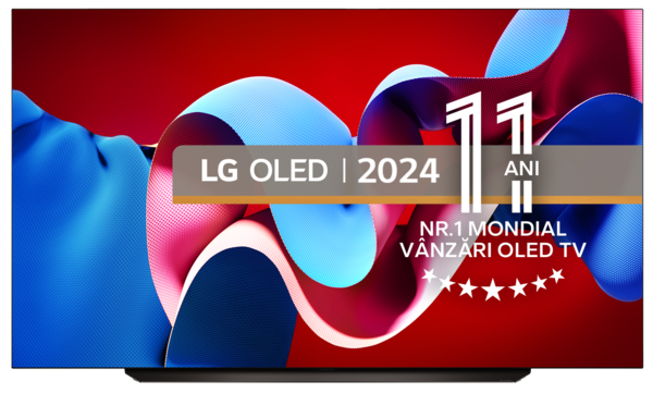 Televizoare  Rezolutie: 4K UltraHD, cu HDR (high dynamic range), TV LG OLED83C41LA, avstore.ro