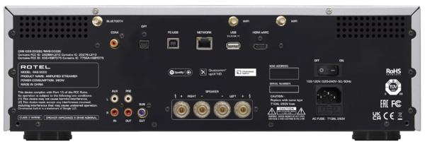 Amplificatoare integrate  Rotel, cu Dac integrat, Amplificator Rotel RAS-5000 Resigilat, avstore.ro