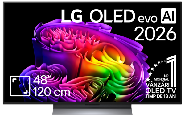 Televizoare  LG, Generatie (an de lansare): 2026, TV LG OLED48G63LS, avstore.ro