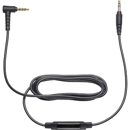 Accesorii CASTI  Tip accesoriu: Cabluri audio, Audio-Technica M50xBT cord assembly iS, avstore.ro