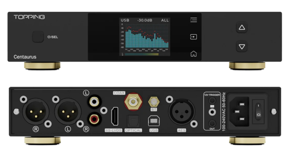 DAC-uri  Topping, Stare produs: NOU, DAC Topping Centaurus R2R, avstore.ro