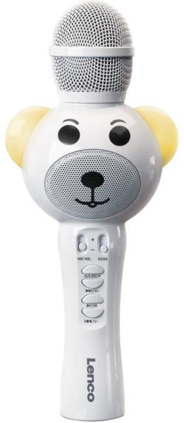Microfoane, Microfon Lenco Microfon Karaoke BMC-060WH Resigilat, avstore.ro