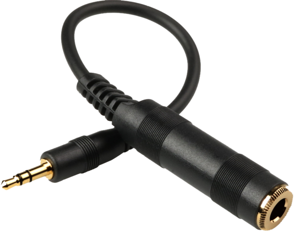 Accesorii CASTI, Sennheiser Adapter 6.3mm jack to 3.5mm jack, gold, avstore.ro