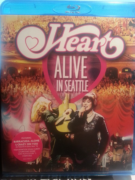DVD & Bluray BLURAY Universal Records Heart - Alive In SeattleBLURAY Universal Records Heart - Alive In Seattle