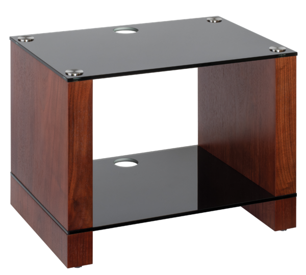 Rack-uri HiFi, Blok Stax 450 X, sticla neagra, avstore.ro