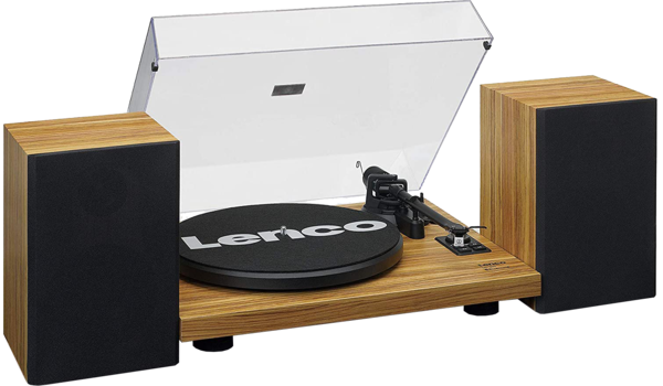 Pick-up, Pickup Lenco Sistem stereo LS-500 + VINIL Sony Music AC/DC - Fly On The Wall cadou!, avstore.ro