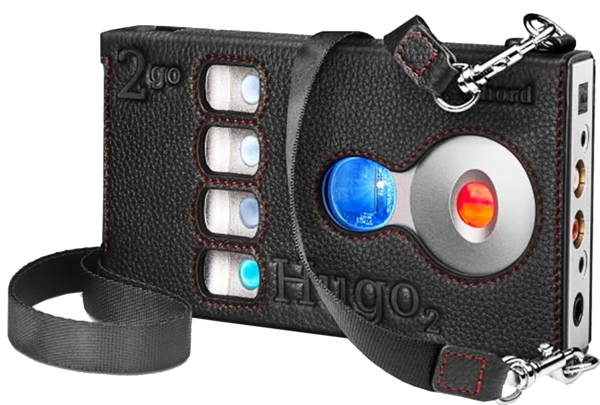 Accesorii, Chord Electronics Hugo 2 2GO Leather Case with strap, avstore.ro