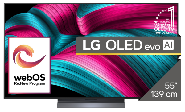 Promotii TVs LG, Resolution: 4K UltraHD, HDR (high dynamic range): Yes,  LG - OLED55C52LA, avstore.ro