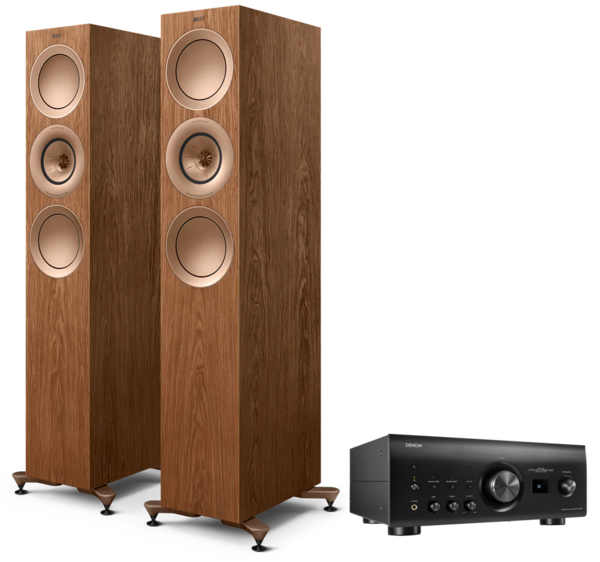 Pachete PROMO STEREO  KEF, Pachet PROMO KEF  R7 Meta + Denon PMA-3000NE, avstore.ro