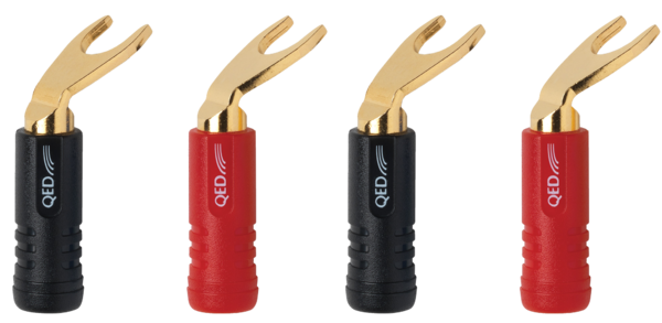 Promotii Accesorii QED, QED Spade ScrewLoc ABS Duo 2RED 2BLK, avstore.ro