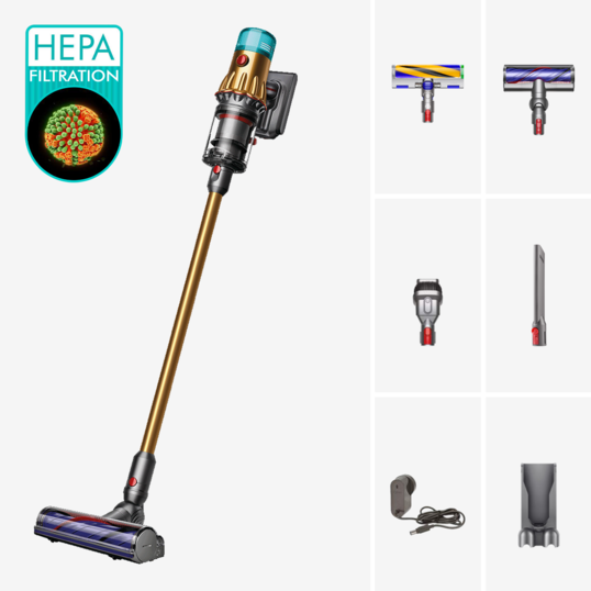 Aspiratoare DYSON in Romania prin AVstore.ro, Aspirator Dyson V12 Detect Slim Absolute, Iron/Gold, avstore.ro