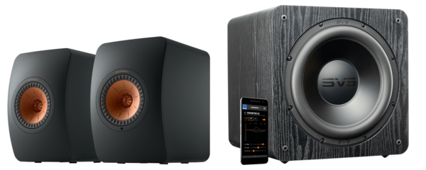 Pachete PROMO STEREO, Pachet PROMO KEF LS50 Wireless II + SVS SB-2000 PRO, avstore.ro