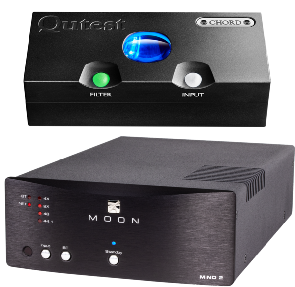 Streamer  Stare produs: NOU, DAC Chord Electronics Qutest + MOON by Simaudio Mind 2, avstore.ro