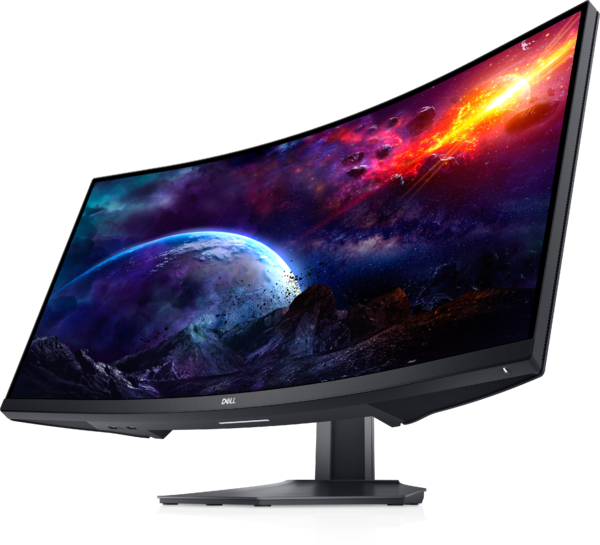 Monitoare, Monitor Dell  S3422DWG Gaming Curved Led, 34