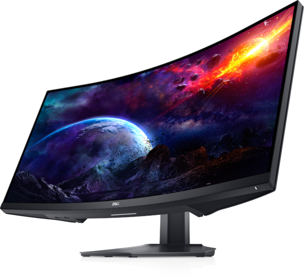 Monitoare  Conectivitate: HDMI, Monitor Dell  S3422DWG Gaming Curved Led, 34