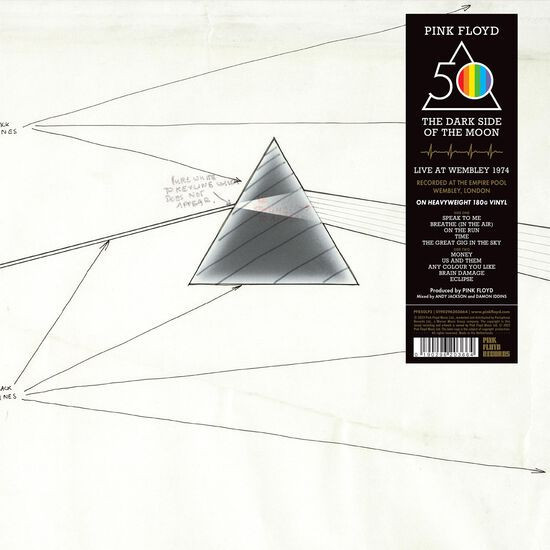 Muzica  Gen: Rock, VINIL WARNER MUSIC Pink Floyd - The Dark Side Of The Moon (Live At Wembley 1974), avstore.ro