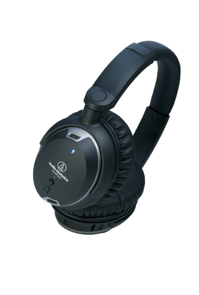 Casti  Audio-Technica, cu Active Noise cancelling, Casti Audio-Technica ATH-ANC9, avstore.ro
