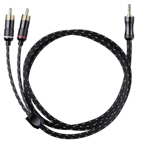 Cabluri audio, Cablu Fiio LR-3.5A jack 3.5mm la RCA 1m, avstore.ro