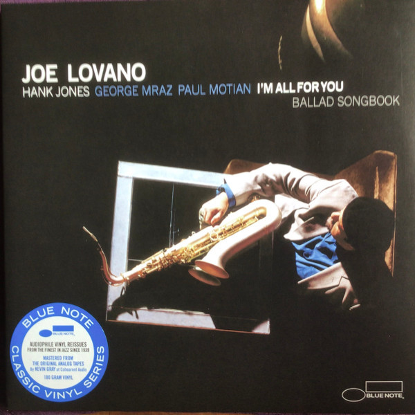 Promotii Viniluri BLUE NOTE, Greutate: 180g, VINIL BLUE NOTE Joe Lovano - I'm All For You, avstore.ro