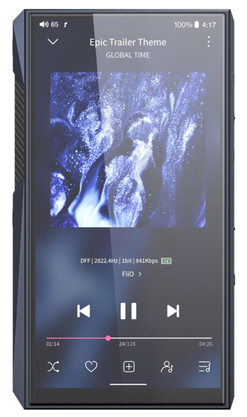 Playere portabile  Fiio, Fiio M23 Deep Blue, avstore.ro