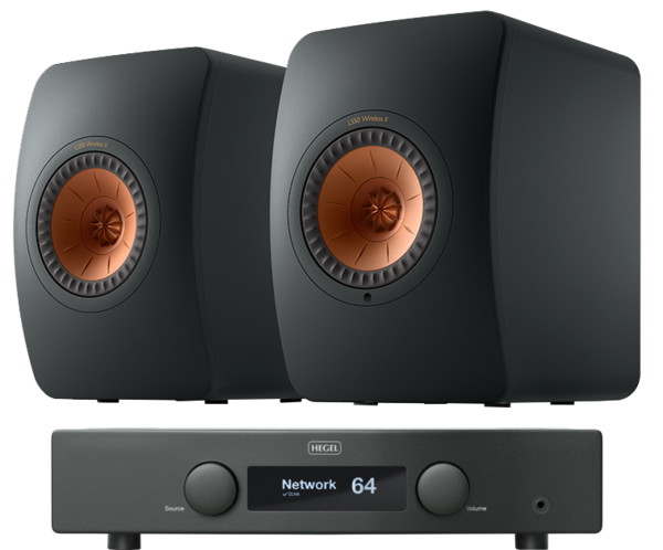 Pachete PROMO STEREO  KEF, Pachet PROMO KEF LS50 Meta + Hegel H95, avstore.ro